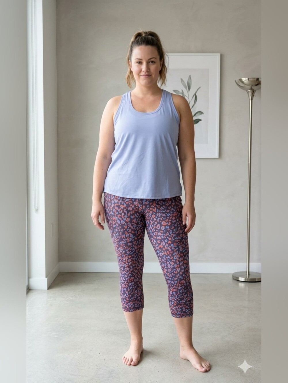 #21 Calia Tank and Old Navy Capri Leggings